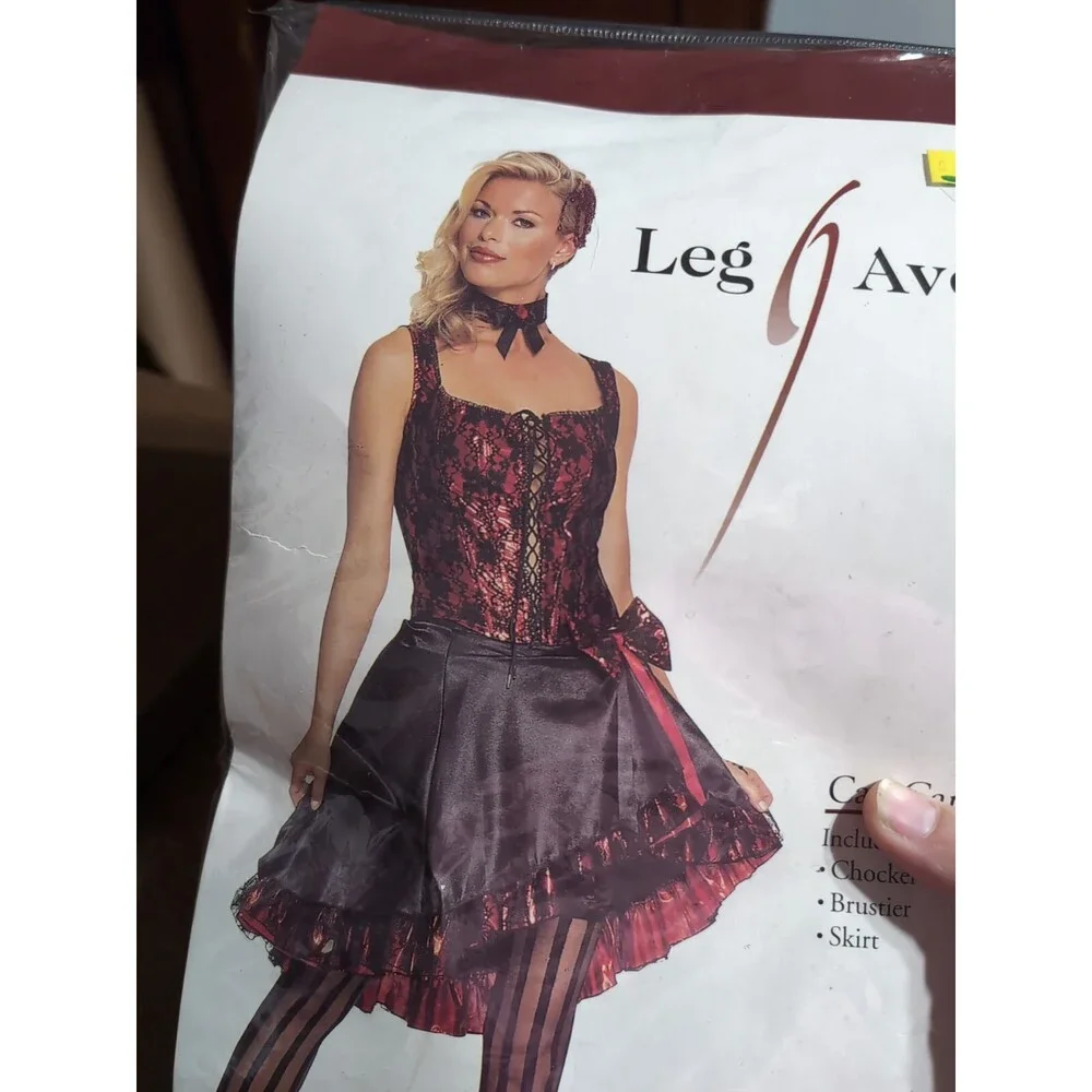 XX 8815 Small Leg Ave Can Can Girl Women's Costume